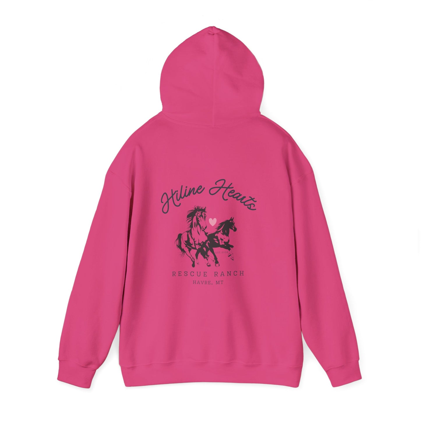 Wild Horses Hoodie (black font)