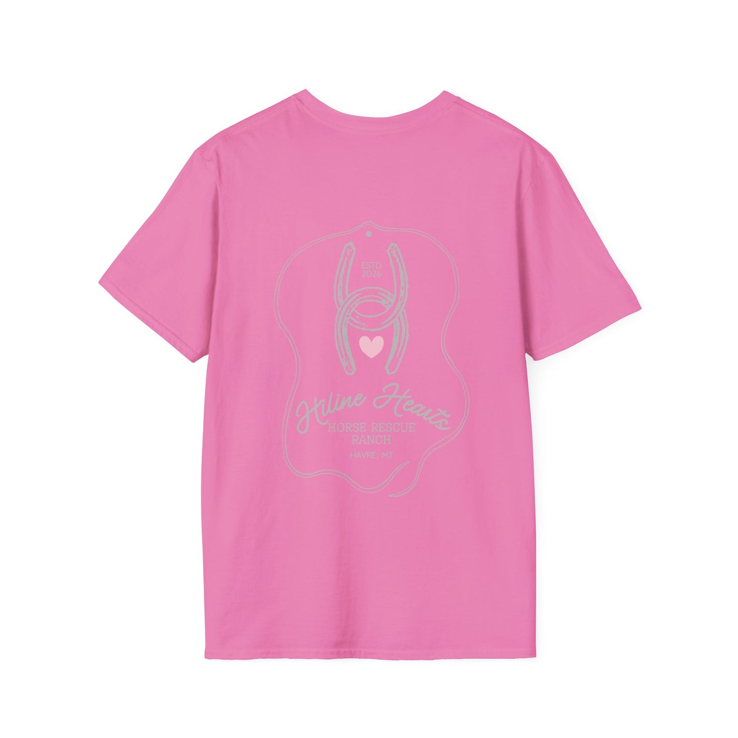 Horse Shoe Cotton T-Shirt