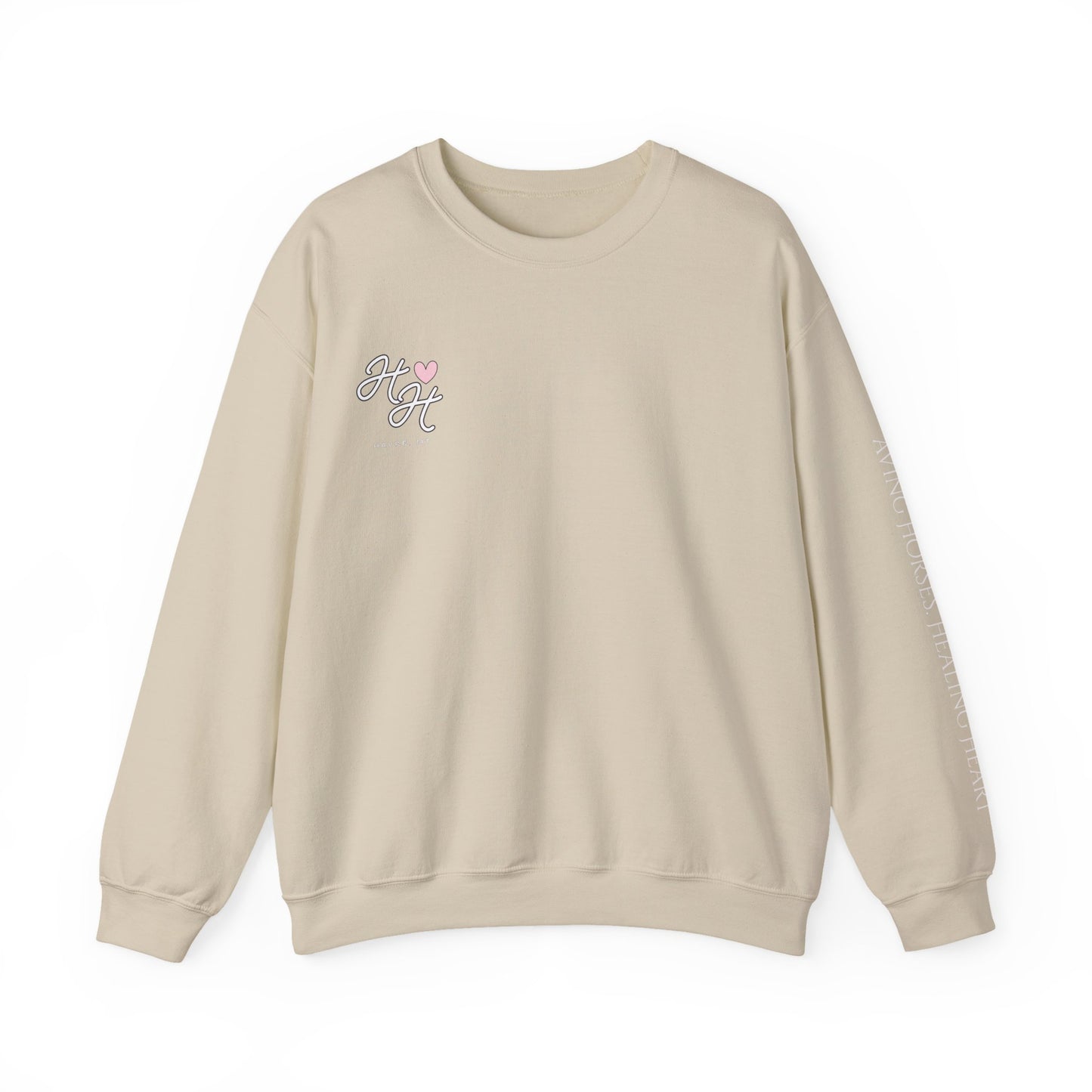 Wild Horses Crewneck Sweatshirt (white font)