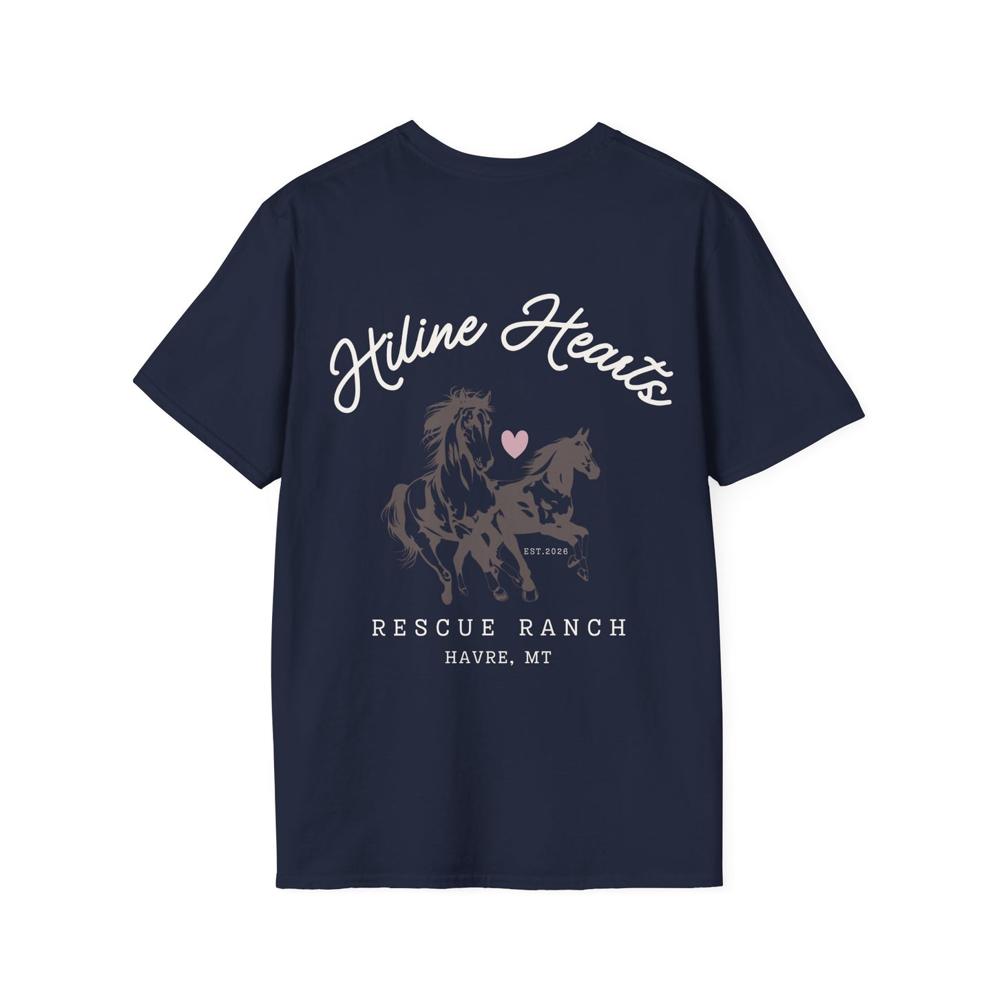 Wild Horses Cotton T-Shirt