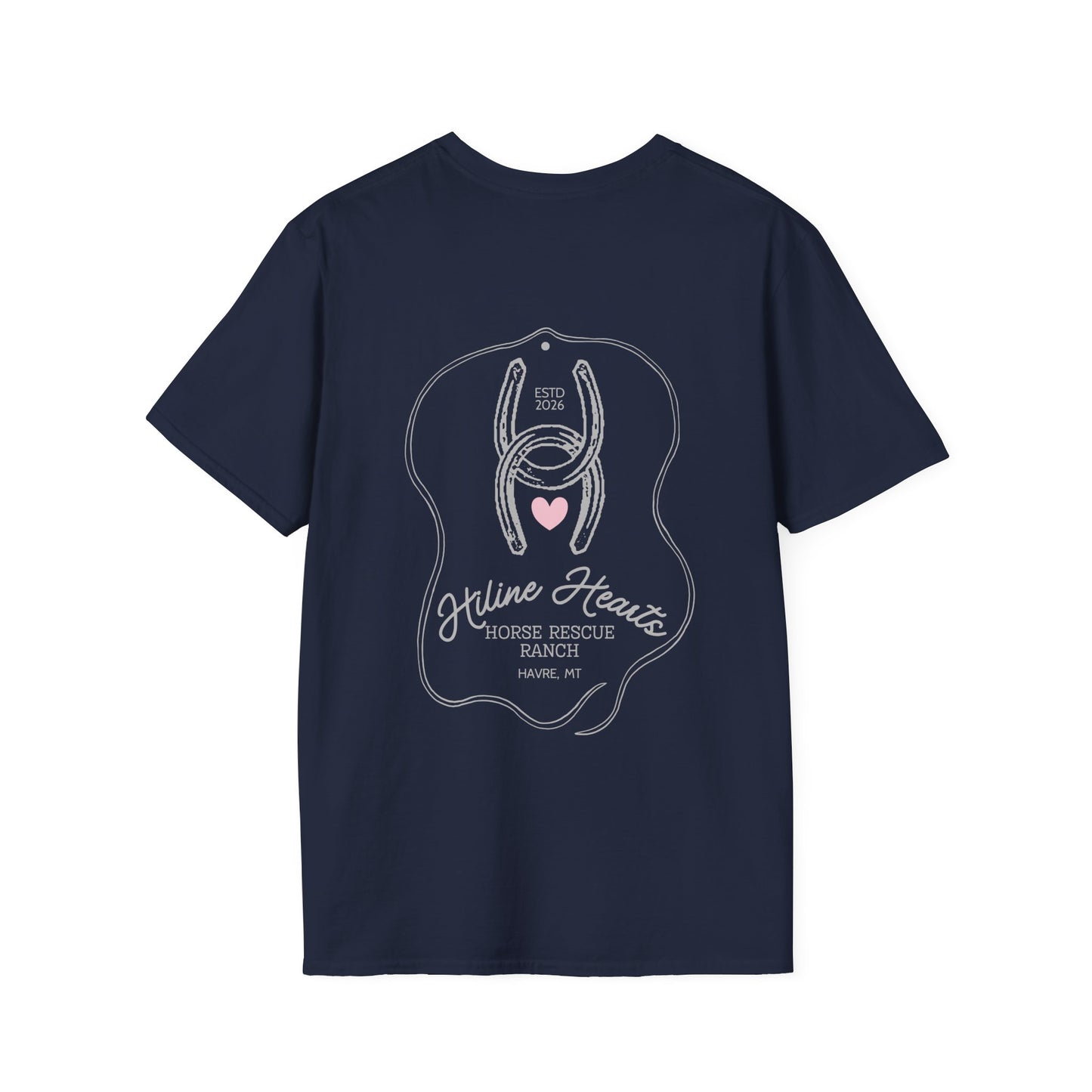 Horse Shoe Cotton T-Shirt