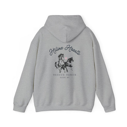 Wild Horses Hoodie (black font)