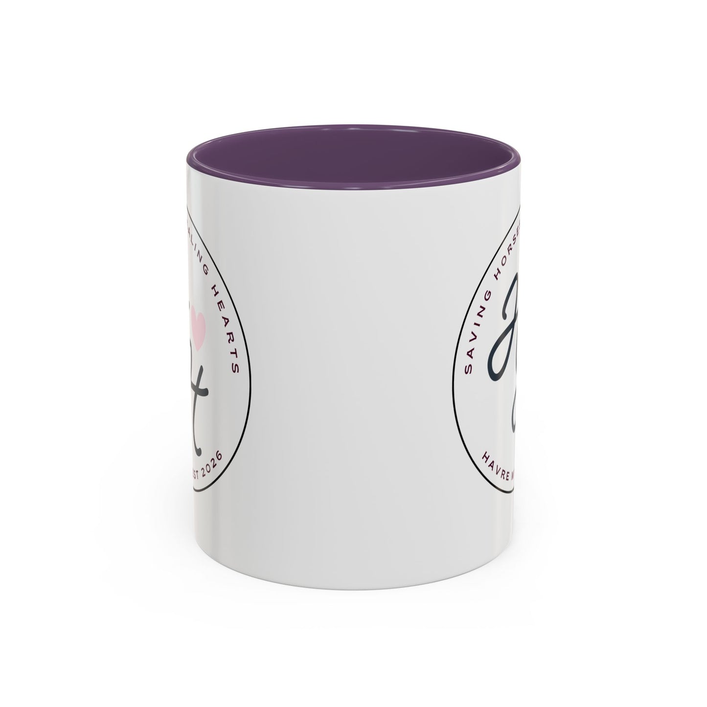 Healing Hearts Therapy Mug – "HHT" Logo Accent Coffee Cup (11/15oz)