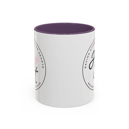 Healing Hearts Therapy Mug – "HHT" Logo Accent Coffee Cup (11/15oz)