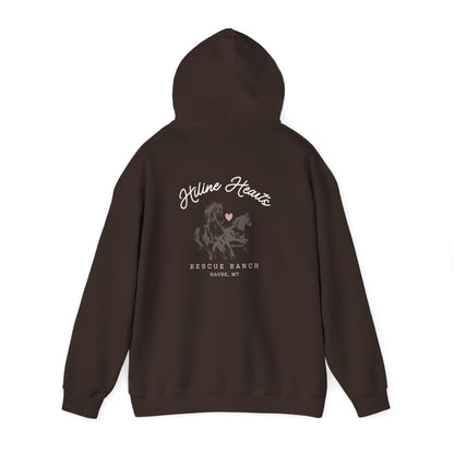 Wild Horses Hoodie (white font)