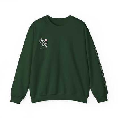 Wild Horses Crewneck Sweatshirt (white font)