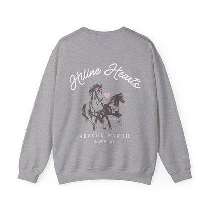 Wild Horses Crewneck Sweatshirt (white font)