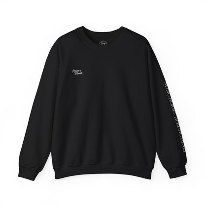 Colorful Horse Crewneck Sweatshirt (white)