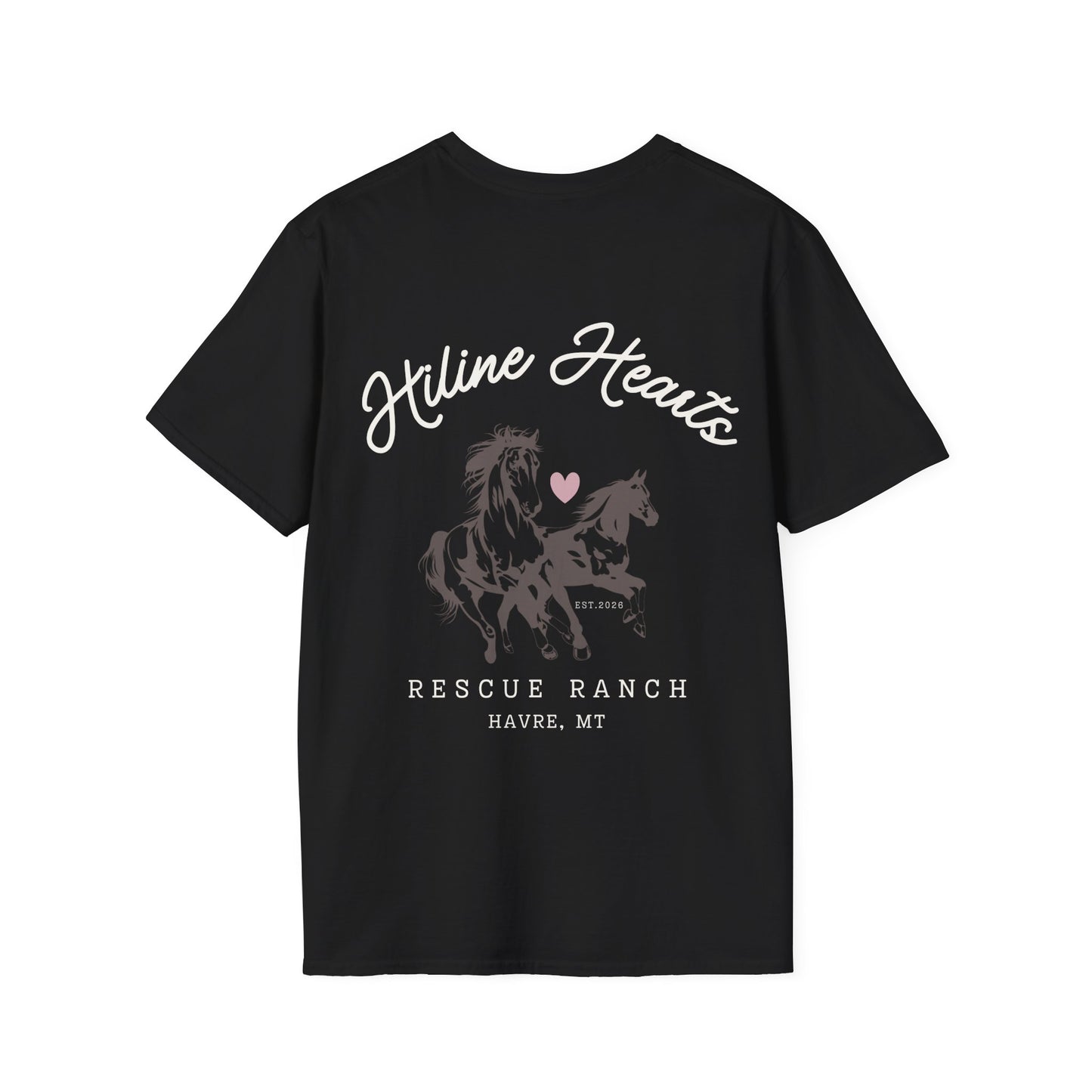 Wild Horses Cotton T-Shirt
