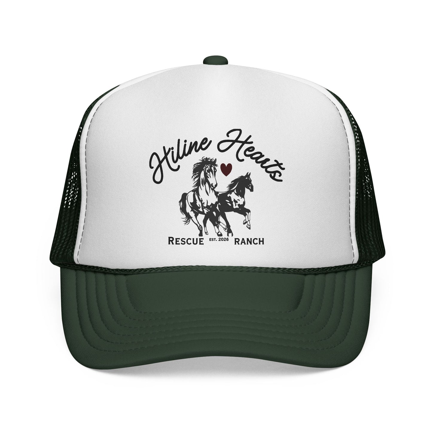 Rescue Ranch Trucker Cap — Wild Horses Logo
