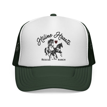 Rescue Ranch Trucker Cap — Wild Horses Logo