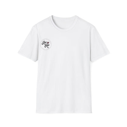 Hiline Hearts Boot Logo - Minimal Casual T-Shirt (light colors)