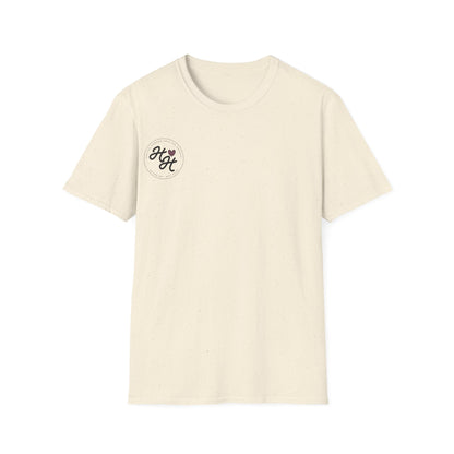 Hiline Hearts Boot Logo - Minimal Casual T-Shirt (light colors)