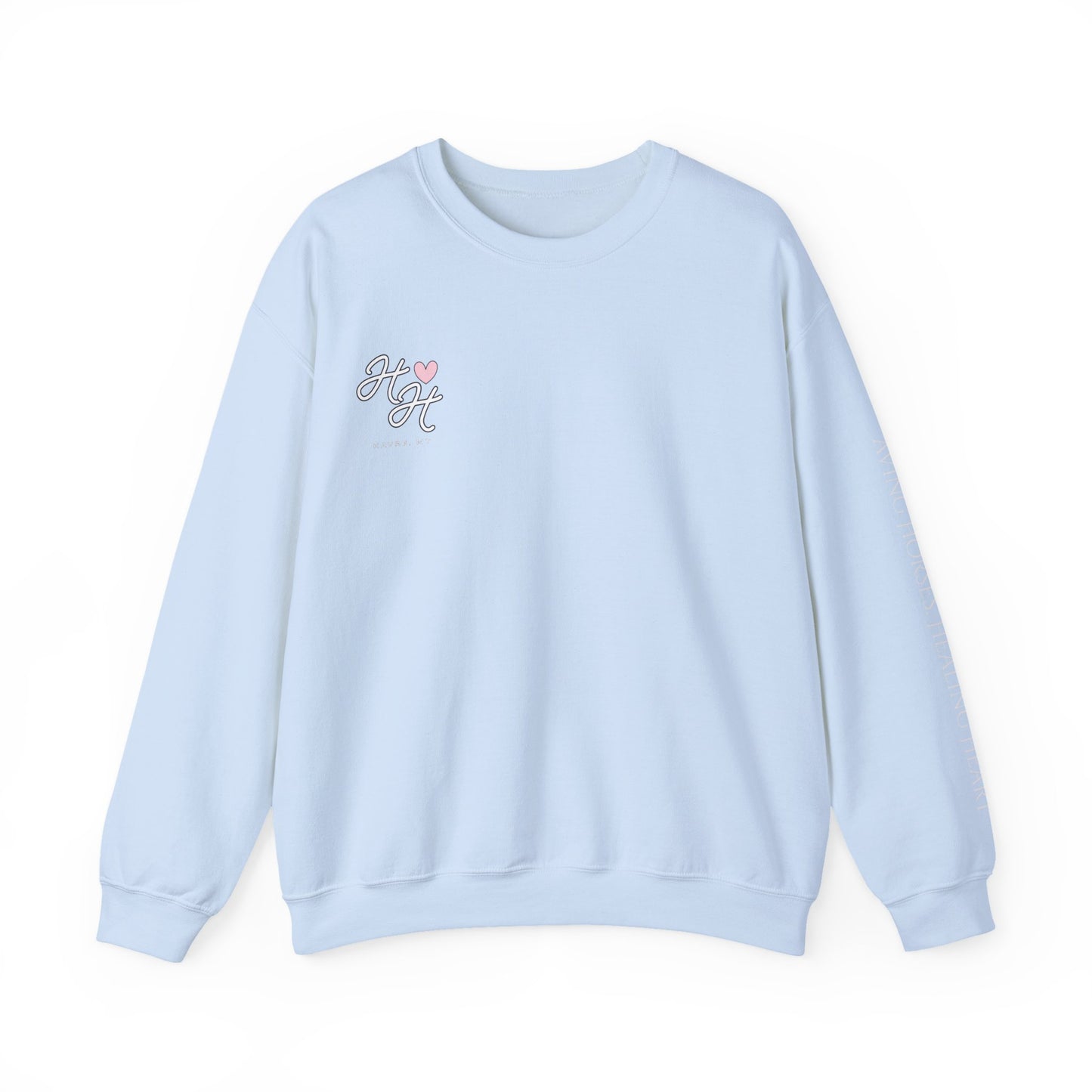 Wild Horses Crewneck Sweatshirt (white font)