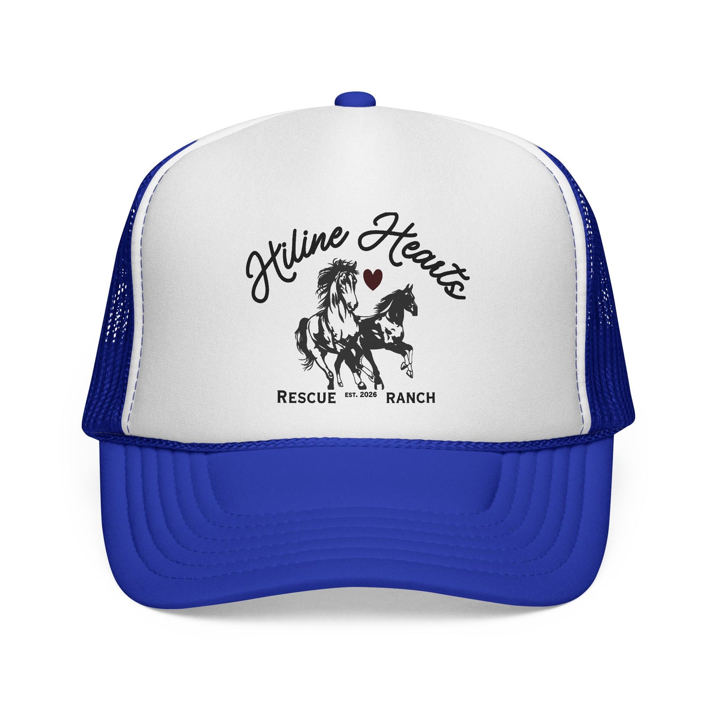 Rescue Ranch Trucker Cap — Wild Horses Logo