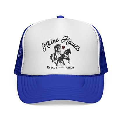 Rescue Ranch Trucker Cap — Wild Horses Logo