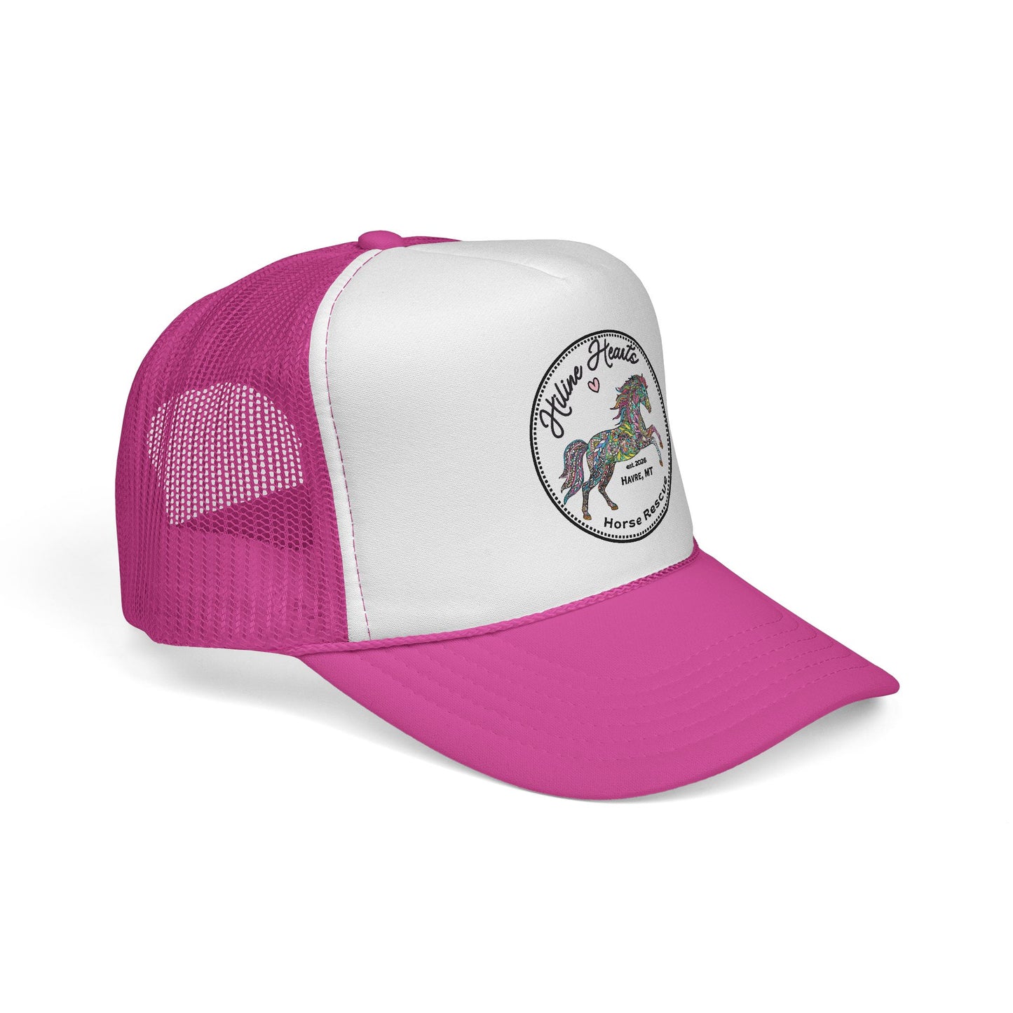Rescue Ranch Trucker Cap — Vintage Horse Logo