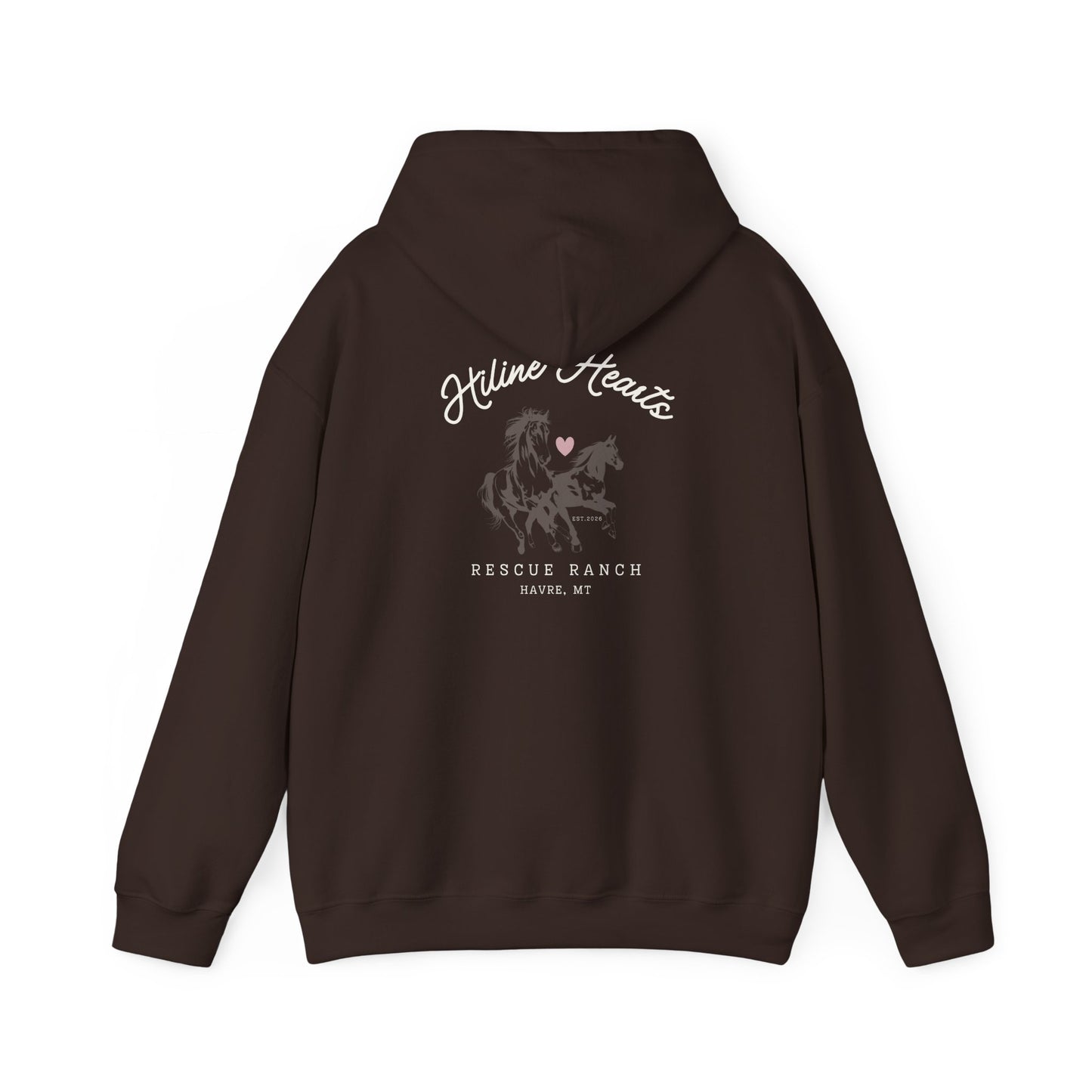 Wild Horses Hoodie (white font)