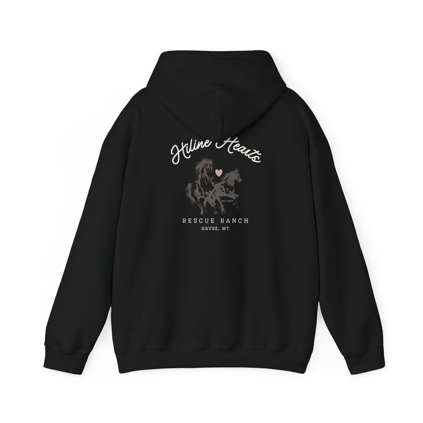 Wild Horses Hoodie (white font)