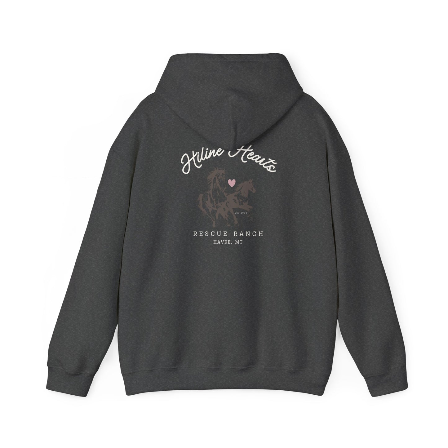 Wild Horses Hoodie (white font)