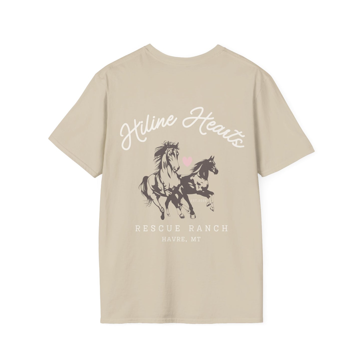Wild Horses Cotton T-Shirt