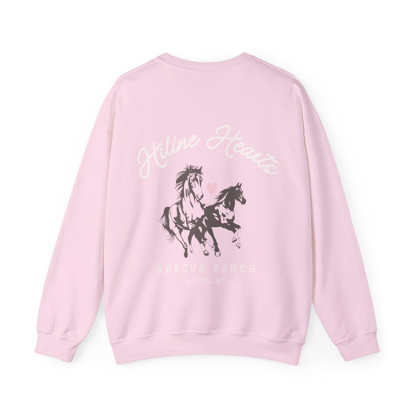 Wild Horses Crewneck Sweatshirt (white font)