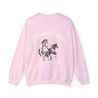 Wild Horses Crewneck Sweatshirt (white font)
