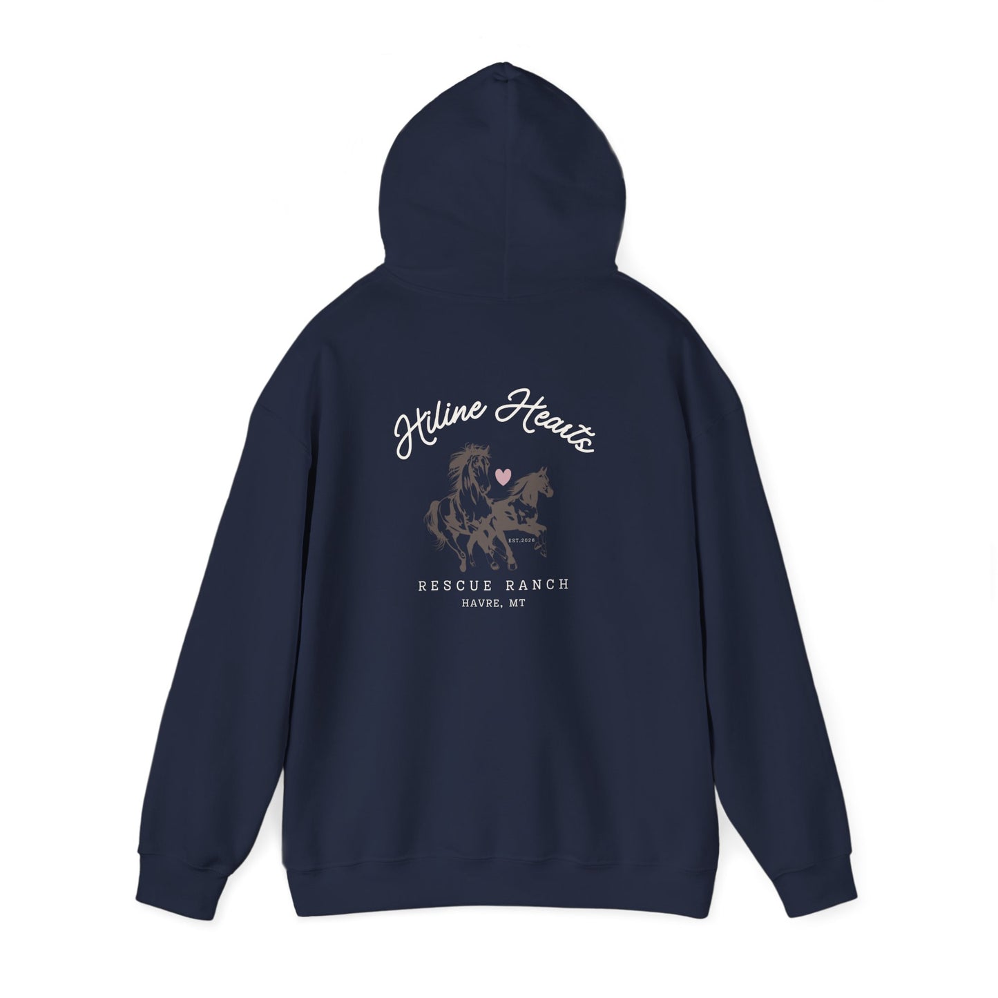 Wild Horses Hoodie (white font)