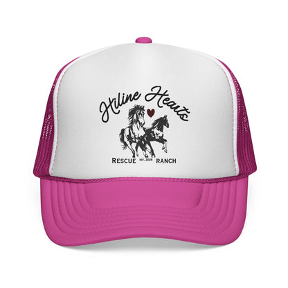 Rescue Ranch Trucker Cap — Wild Horses Logo