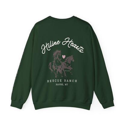 Wild Horses Crewneck Sweatshirt (white font)
