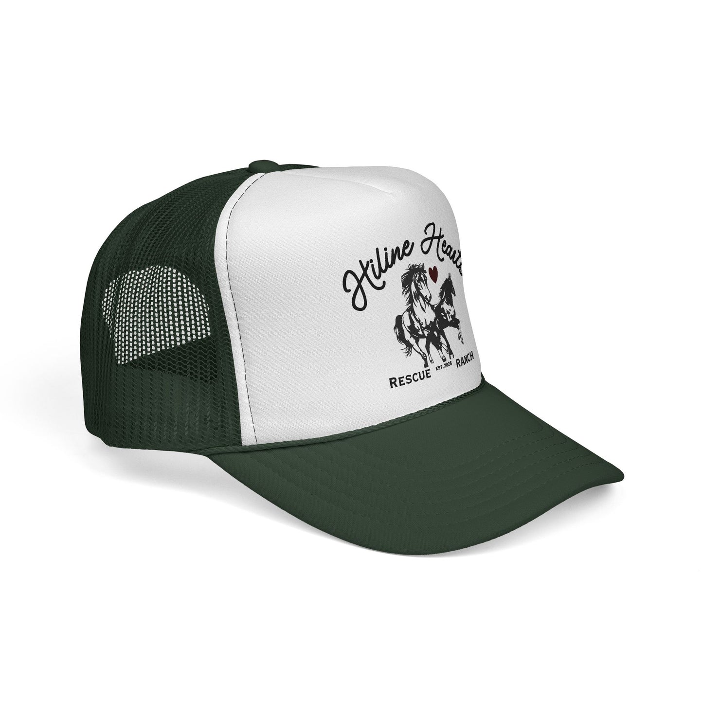 Rescue Ranch Trucker Cap — Wild Horses Logo