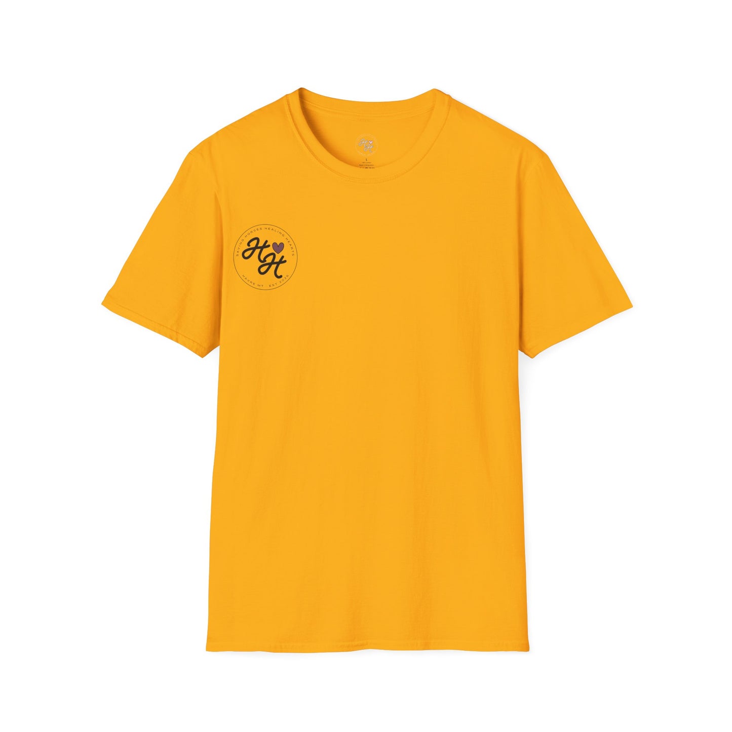 Wild Horses Cotton T-Shirt (darker heart)