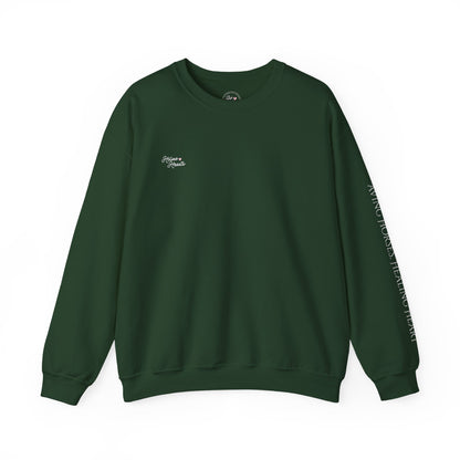 Colorful Horse Crewneck Sweatshirt (white)