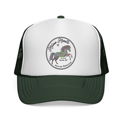 Rescue Ranch Trucker Cap — Vintage Horse Logo