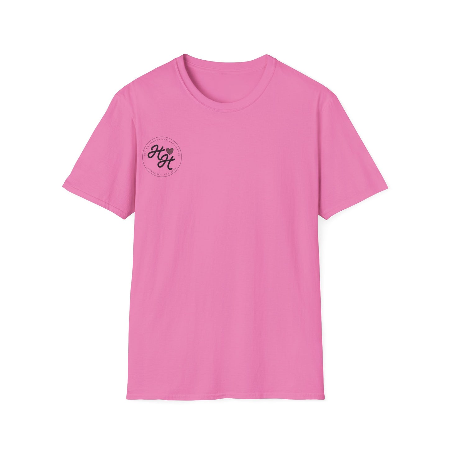 Hiline Hearts Boot Logo - Minimal Casual T-Shirt (light colors)