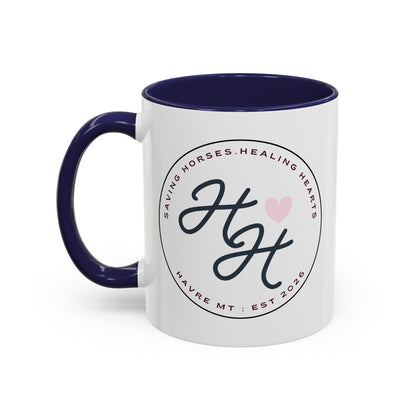 Healing Hearts Therapy Mug – "HHT" Logo Accent Coffee Cup (11/15oz)