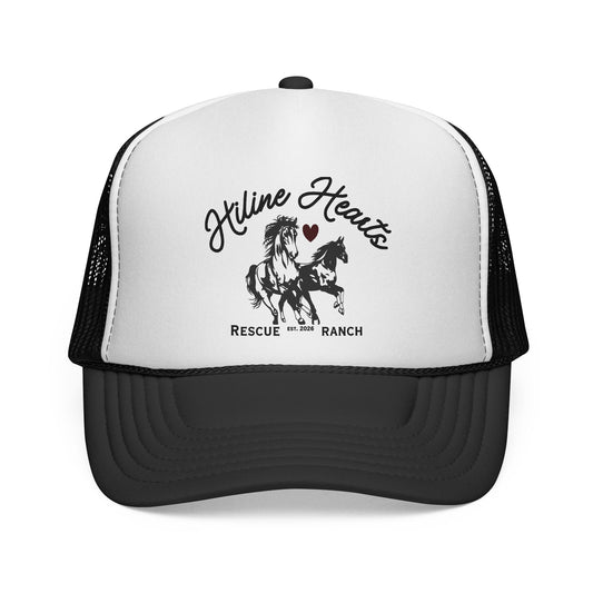Rescue Ranch Trucker Cap — Wild Horses Logo
