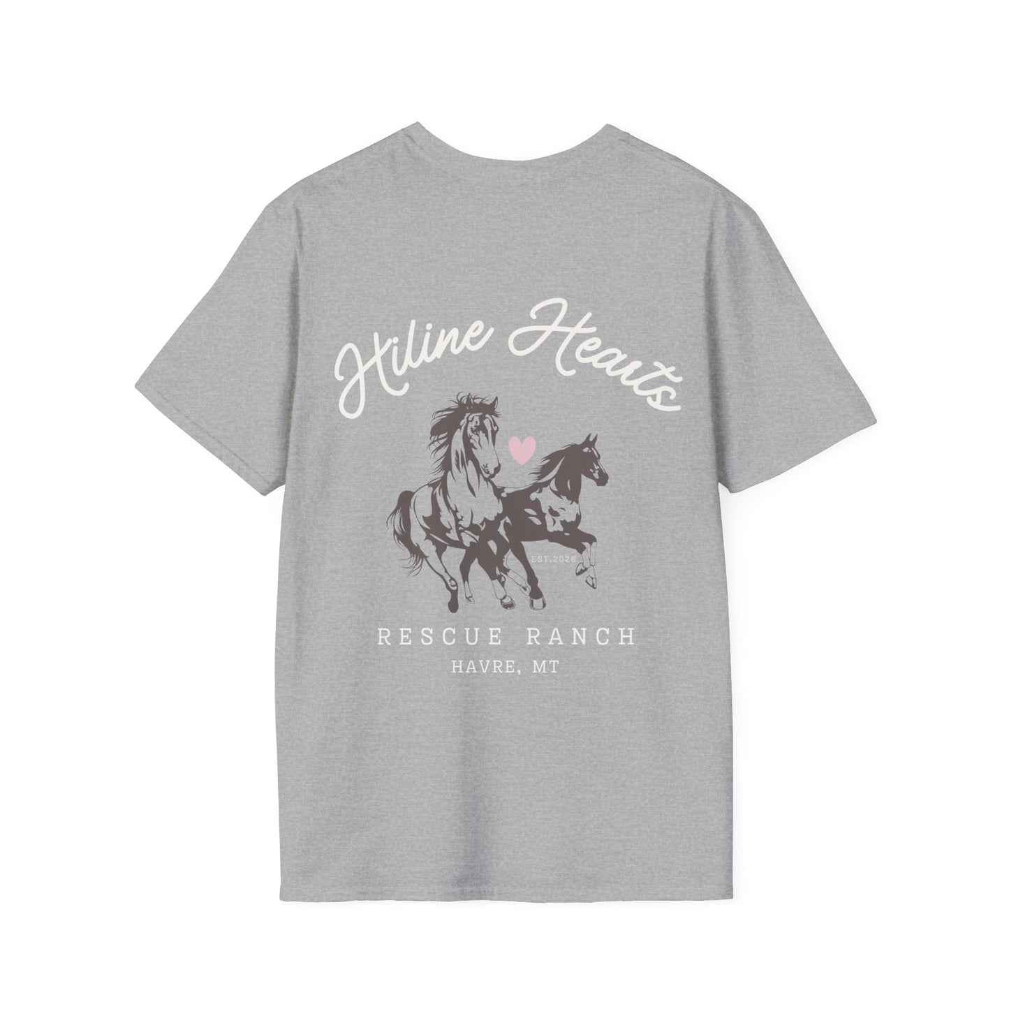 Wild Horses Cotton T-Shirt