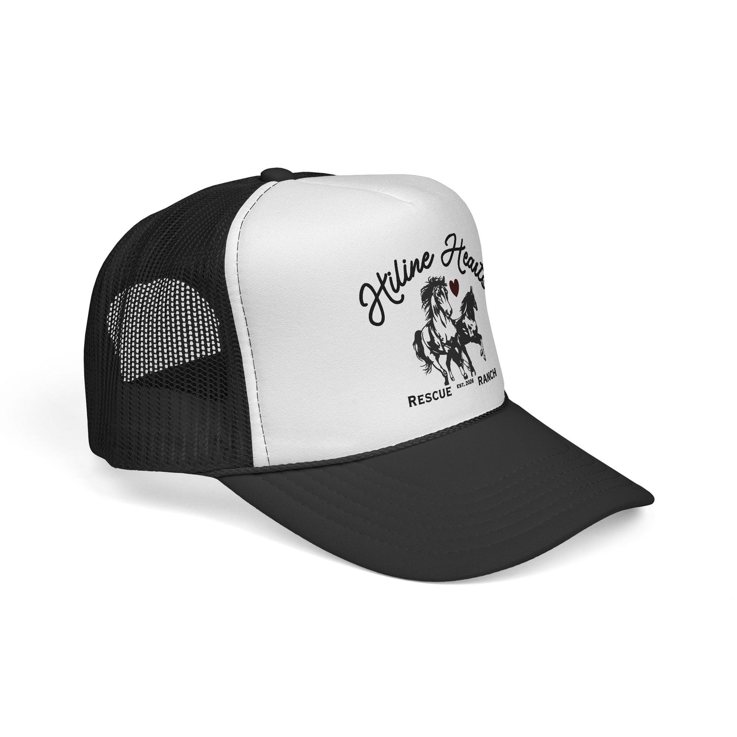 Rescue Ranch Trucker Cap — Wild Horses Logo