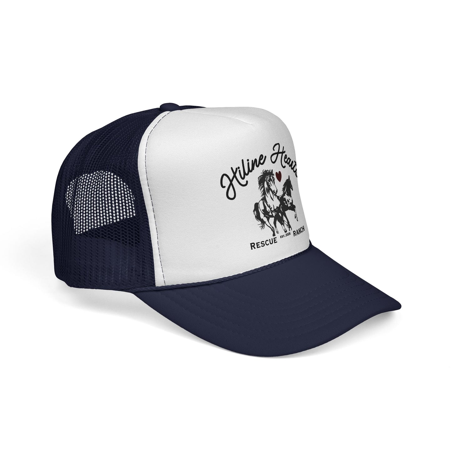 Rescue Ranch Trucker Cap — Wild Horses Logo