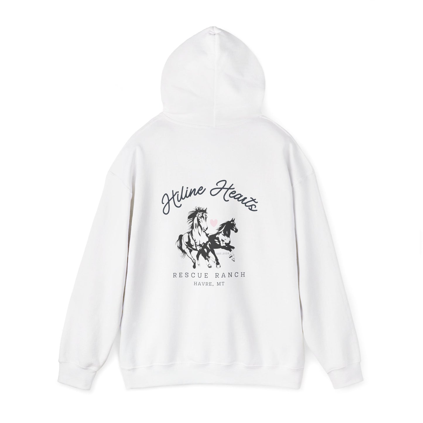 Wild Horses Hoodie (black font)