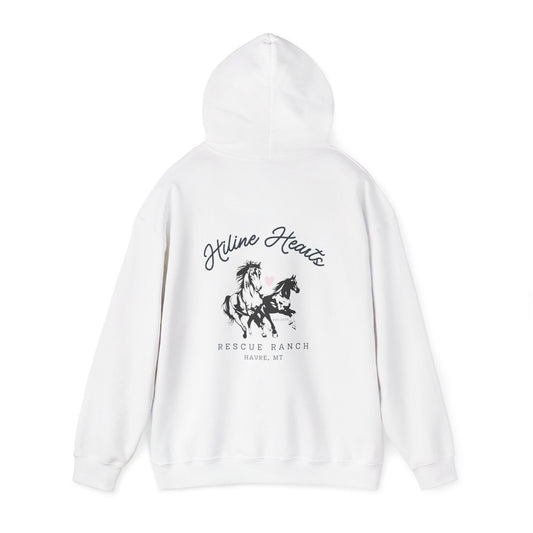 Wild Horses Hoodie (black font)
