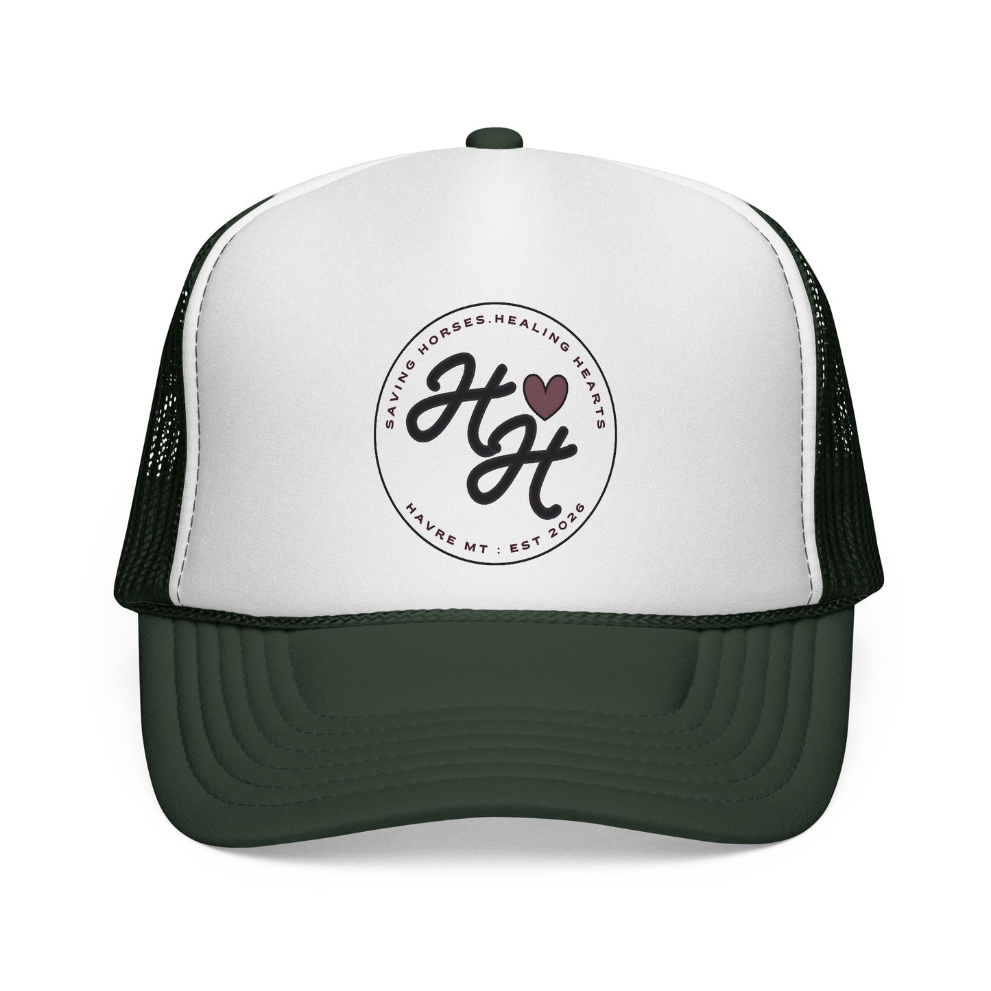 Rescue Ranch Trucker Cap — Double H Logo