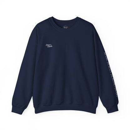 Colorful Horse Crewneck Sweatshirt (white)