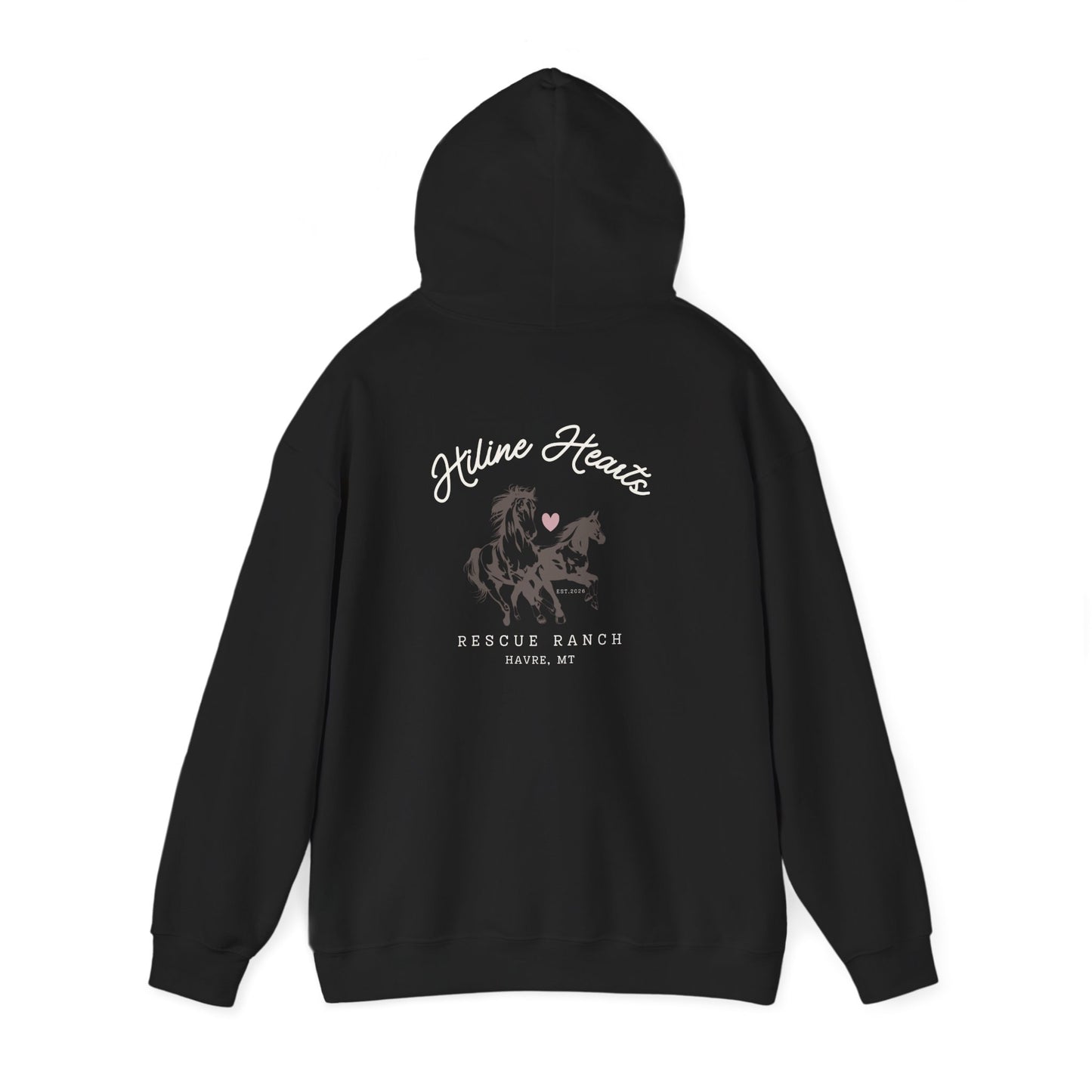 Wild Horses Hoodie (white font)