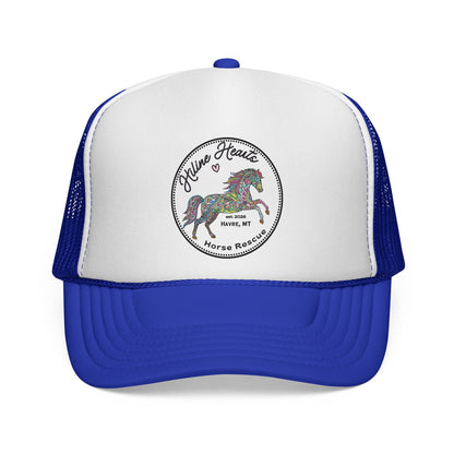 Rescue Ranch Trucker Cap — Vintage Horse Logo