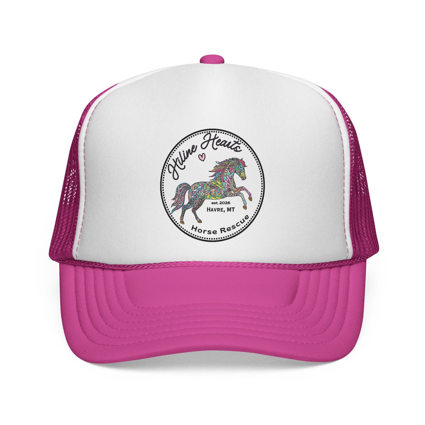 Rescue Ranch Trucker Cap — Vintage Horse Logo