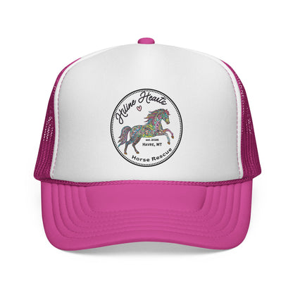 Rescue Ranch Trucker Cap — Vintage Horse Logo
