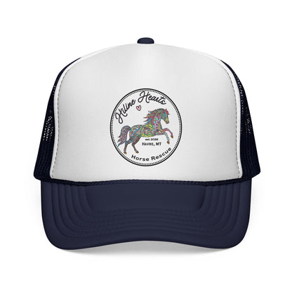Rescue Ranch Trucker Cap — Vintage Horse Logo