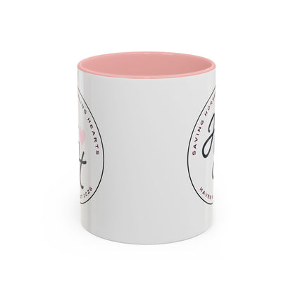 Healing Hearts Therapy Mug – "HHT" Logo Accent Coffee Cup (11/15oz)